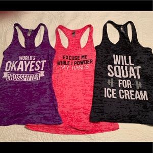 CrossFit tanks